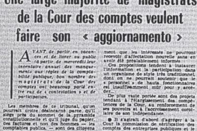  Mai 1968   La Cour Des Comptes  Paris 1er