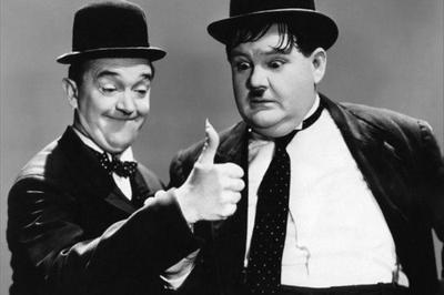 Laurel Et Hardy, Premiers Coups De Génie à Enghien les Bains