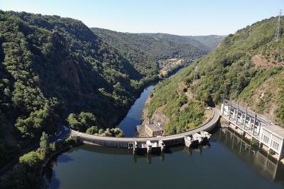 le Barrage de l'Aigle  Chalvignac