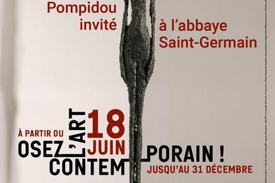 Le Centre Pompidou invité à l'Abbaye Saint-Germain à Auxerre