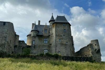 Dcouverte du chantier de restauration du chteau de Glenay