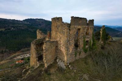 Le chteau de Coustaussa : visite guide d'un chteau du XIIe sicle