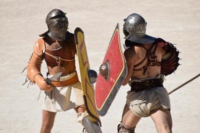 Dmonstrations De Combat De Gladiateurs Et cole De La Gladiature  Reze