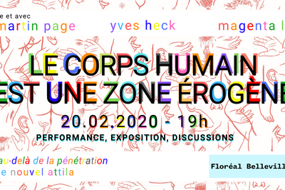 Le Corps Humain est une Zone rogne | dialogue avec Martin Page  Paris 20me