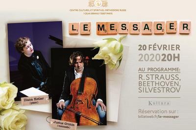 LE MESSAGER - Concert pour violoncelle et piano  Paris 7me