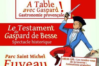 Le testament de Gaspard de Besse à Fuveau