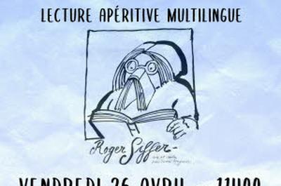 Lecture Apritive Multilingue : Les Aphorismes de Tomi Ungerer  Strasbourg