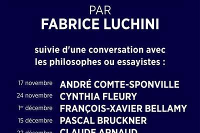 Lecture de F. Nietzsche par Fabrice Luchini à Paris 18ème