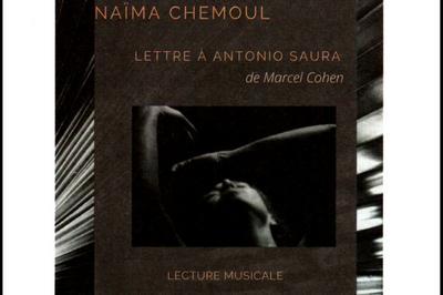 Lecture musicale par naïma chemoul, « Lettre à antonio saura » de marcel cohen à Carcassonne