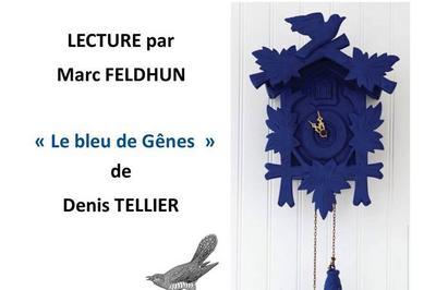 Lecture thtralise de Le bleu de Gnes de Denis Tellier  Florensac