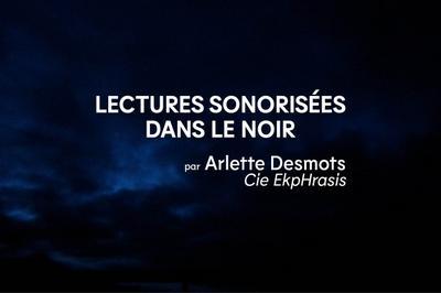 Lectures acousmatiques (en visio - en direct et dans le noir)  Montreuil