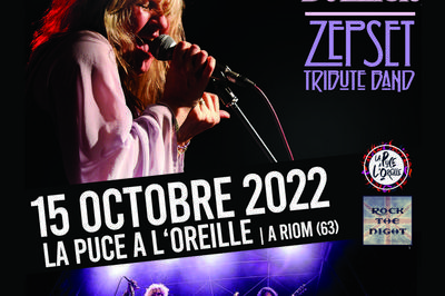 Led Zepplin Night : Deborah Bonham et Zepset  La Puce a L'Oreille  Riom