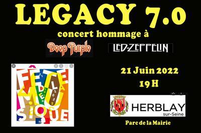 Legacy 7.0 double Tribute Deep Purple / Led Zeppelin  Herblay