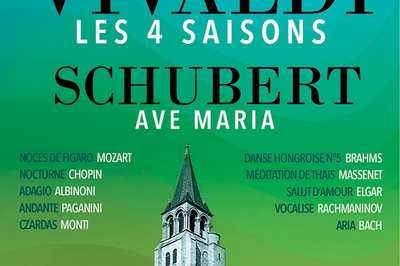 Les 4 Saisons De Vivaldi, Ave Maria Et Clbres Adagios  Paris 6me