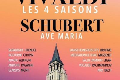 Les 4 Saisons de Vivaldi, Ave Maria et Clbres Adagios  Paris 8me