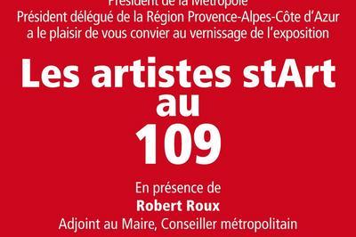 Les artistes stArt au 109 Trente ans d'art contemporain  Nice