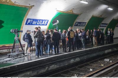 Les coulisses de la station cinma  Paris 20me