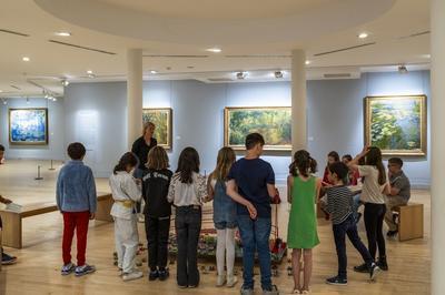 Les enfants du patrimoine, Visite libre du muse Marmottan Monet  Paris 16me