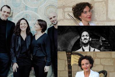 Isabelle Moretti, Juliette Hurel, Quatuor Voce et Rmi Delangle  Clairefontaine-en-Yvelines