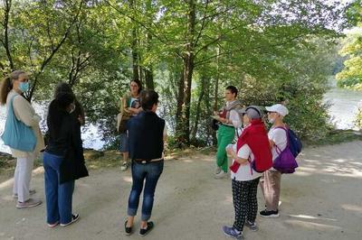 Les Loisirs en bord de Seine au 19 sicle, par les Cultiveuses  Epinay sur Seine