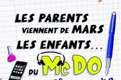 Les parents viennent de Mars, les enfants du Mc Do (chez Papa)  Saint Raphael