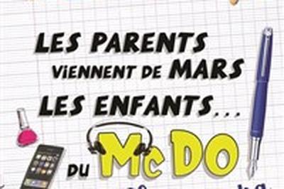 Les parents viennent de mars, les enfants du mcdo ! chez papa  Nantes