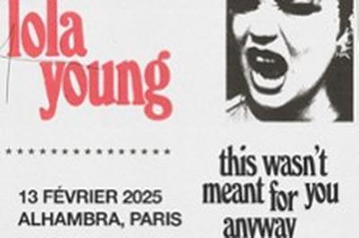 Lola Young  Paris 10me