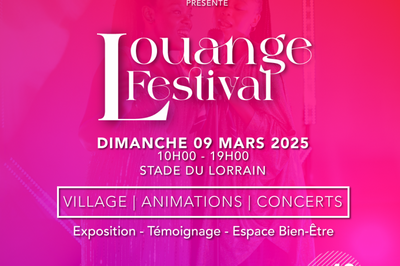 Louange Festival  Le Lorrain