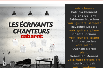 Lundis Chanson ! Les Ecrivants Chanteurs  Paris 14me
