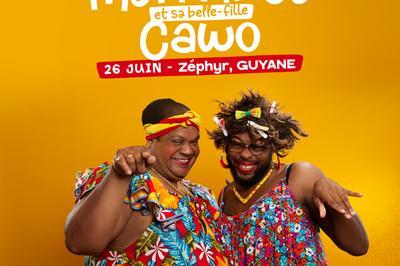 Man Finot et sa Belle Fille Cawo en Guyane Spectacle de Jean Yves Rupert et Benny  Cayenne