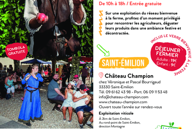 March  la Ferme Chteau Champion Saint-Emilion  Saint Emilion