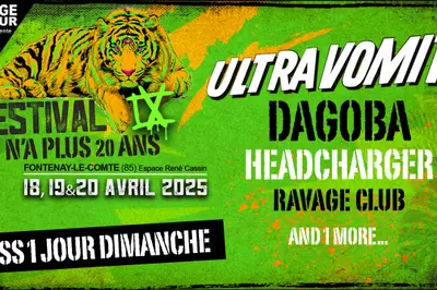 Ultra Vomit, Dagoba, Headcharger  Fontenay le Comte