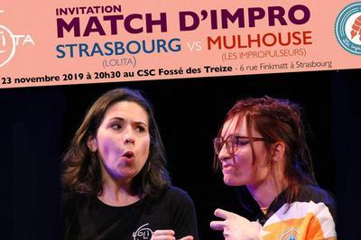 Match d'Impro : Strasbourg vs Mulhouse