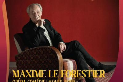 Maxime le Forestier à Montpellier