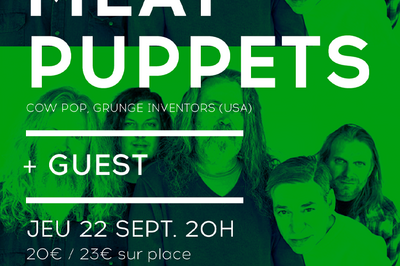 REPORTE EN 2023 - Meat Puppets et guest  Wasquehal