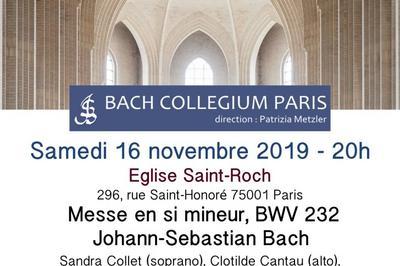 Messe en si mineur J.S. Bach  Paris 1er