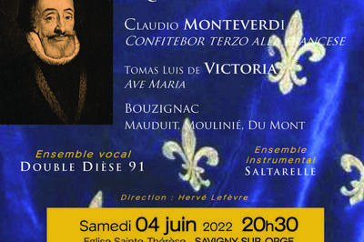 Messe pour les funérailles des rois de France  d'Eustache du Caurroy à Saint Michel sur Orge