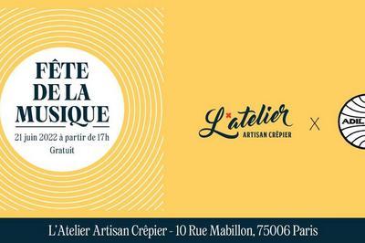 L'Atelier Artisan Crpier invite Adiletpam  Paris 6me