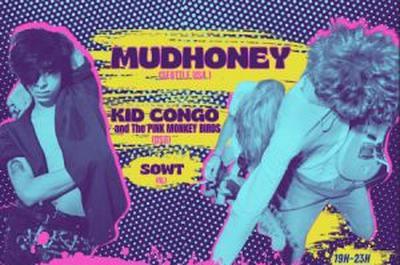 Mudhoney, Kid Congo Powers and The Pink Monkey Birds et Swt  Paris 19me