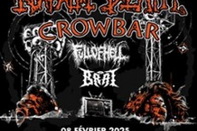 Napalm Death, Crowbar, Full of Hell et Brat  Angouleme