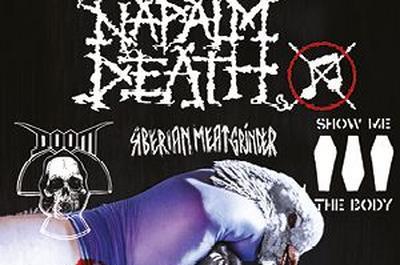 Napalm Death + Doom à Besancon