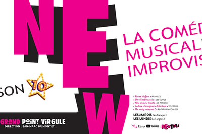New - La Comedie Musicale Improvisee à Paris 15ème
