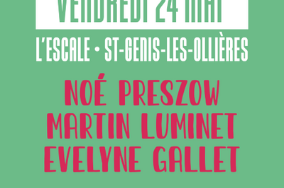 No Preszow, Martin Luminet et Evelyne Gallet  Saint Genis les Ollieres