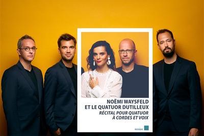 Noëmi Waysfeld et Le quatuor Dutilleux : de Fauré à Gainsbourg à Paris 10ème