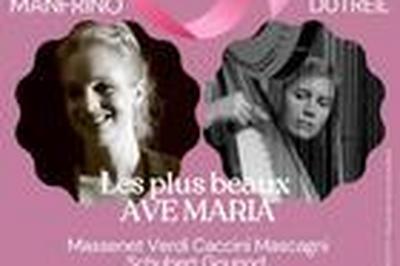 Octobre rose : Nathalie Manfrino chante les plus beaux Ave Maria  Dinan