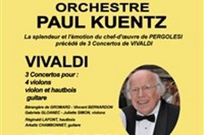 Orchestre Paul Kuentz : Vivaldi, Pergolesi  Carantec