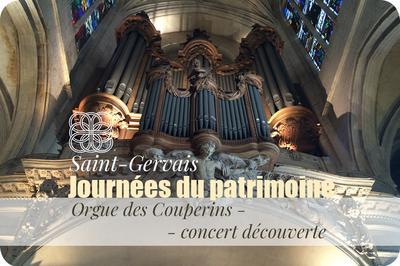 Orgue Des Couperins : Concert Dcouverte  Paris 4me