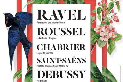 Concert Ravel, Roussel, Chabrier, Saint-Saens, Debussy  Clichy