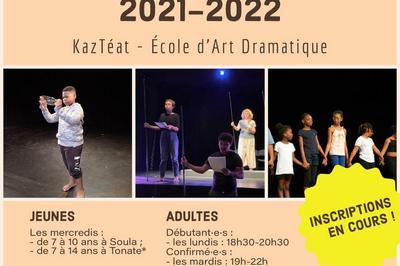 Ouverture des cours  l'Ecole d'Art Dramatique KazTeat  Macouria Tonate