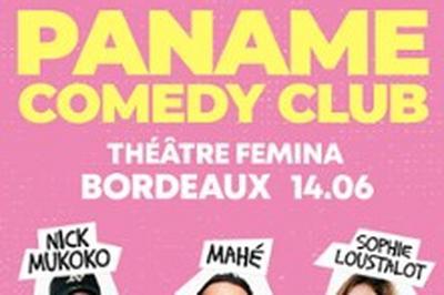 Paname Comedy Club au Fmina  Bordeaux